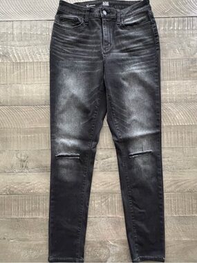 Women’s Black Washed Stretch Jeggings Size 10